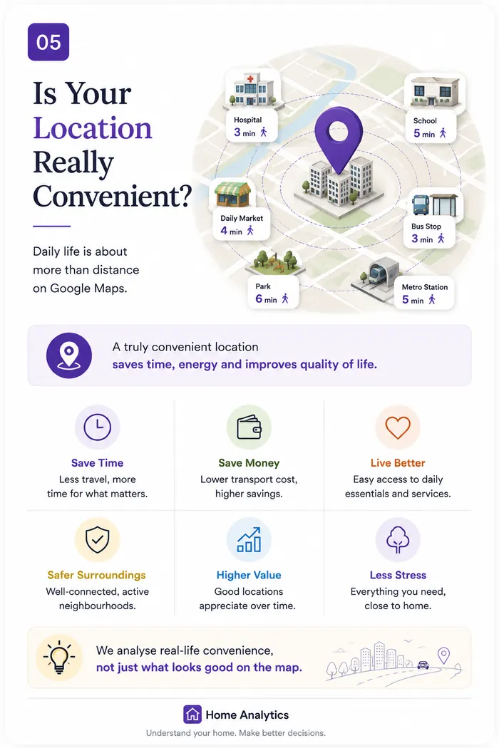 Is your location really convenient?